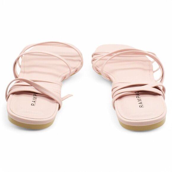 Rampage Athena Strappy Square Toe Sandal (Women S) - Picture 8 of 8